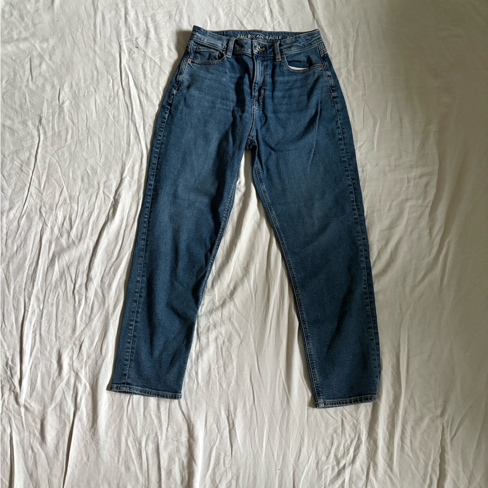 American Eagle Outfitters Blue Straight Leg Jeans